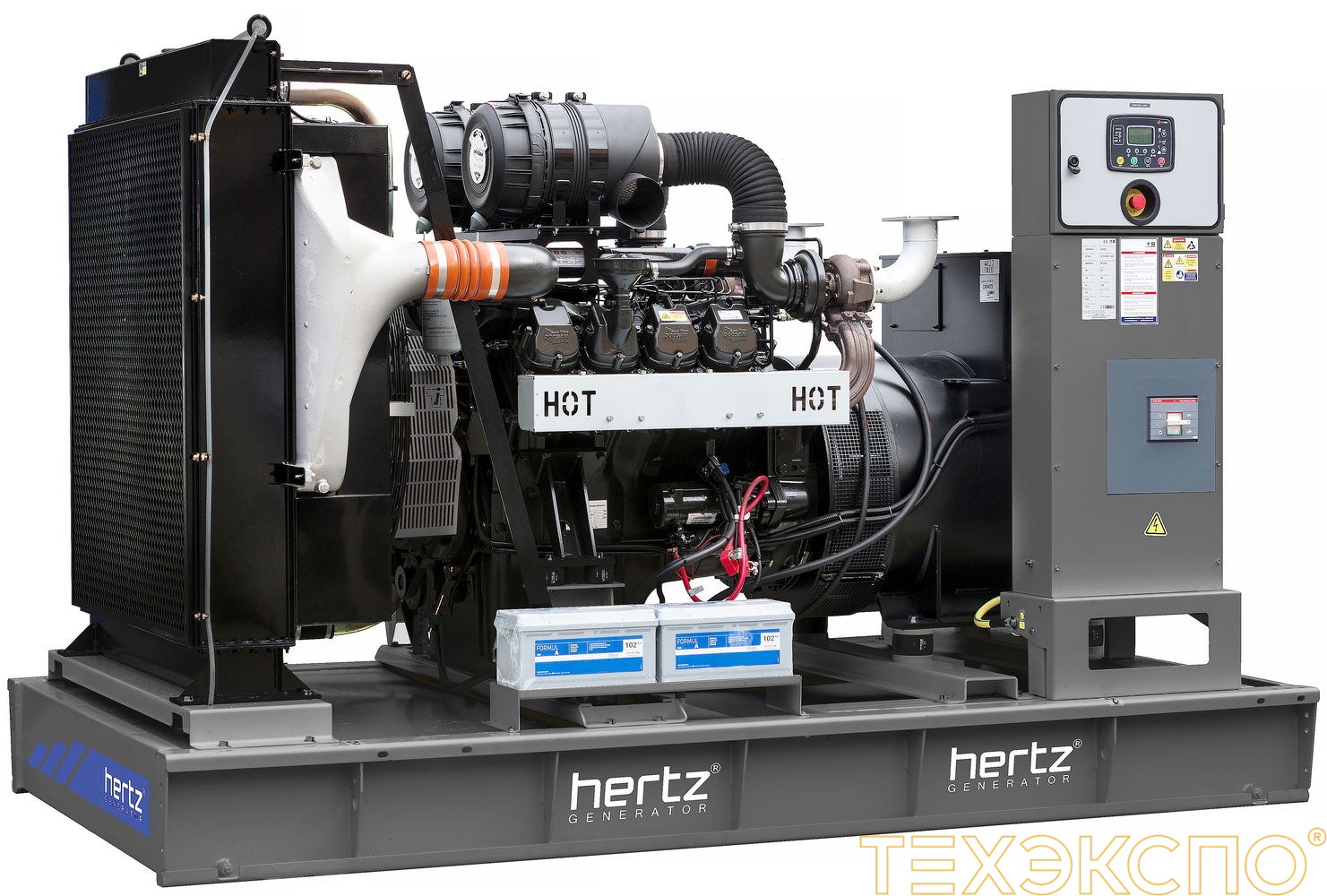 HERTZ HG584DL - ДЭС 425 кВт в Санкт-Петербурге за 8 226 577 рублей | Дизельная электростанция в Техэкспо