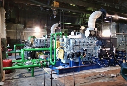 Демонтаж ДГУ весом 34 тонны и установка новых ДГУ мощностью 1 МВт для «МРСК Северо-Запада» (Россети) – фото 31 из 48