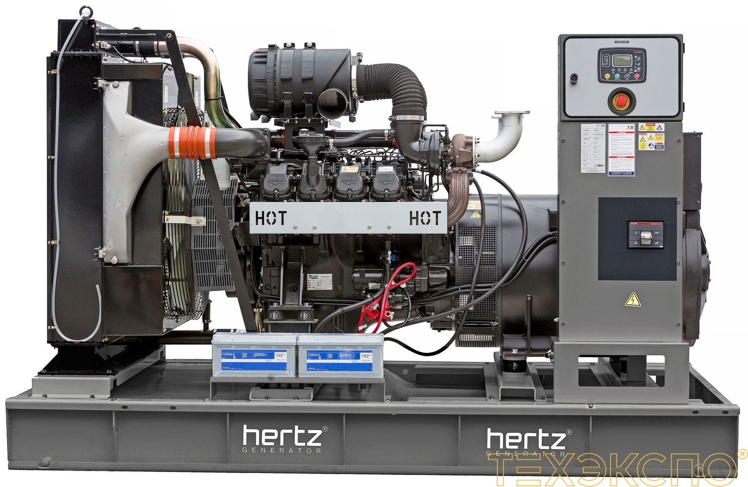 HERTZ HG350DC - ДЭС 255 кВт в Санкт-Петербурге за 4 863 300 рублей | Дизельная электростанция в Техэкспо
