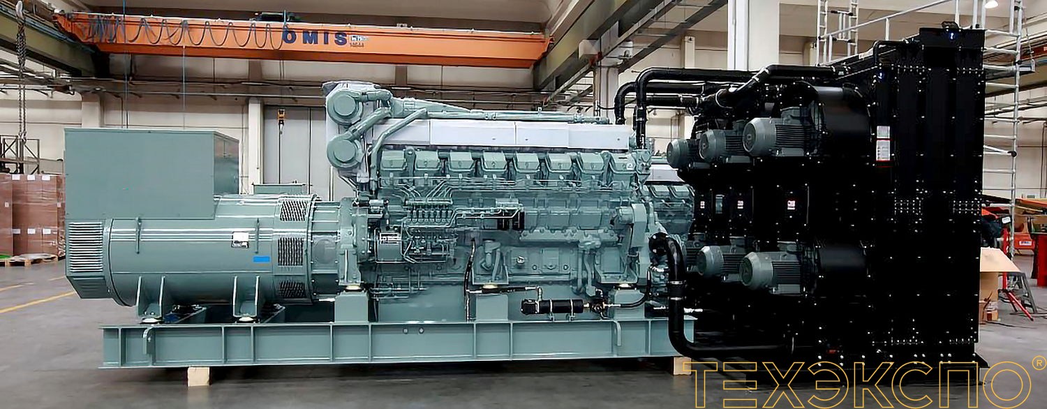 CTM M.2500 - ДЭС 2000 кВт в Санкт-Петербурге | Дизельная электростанция в Техэкспо