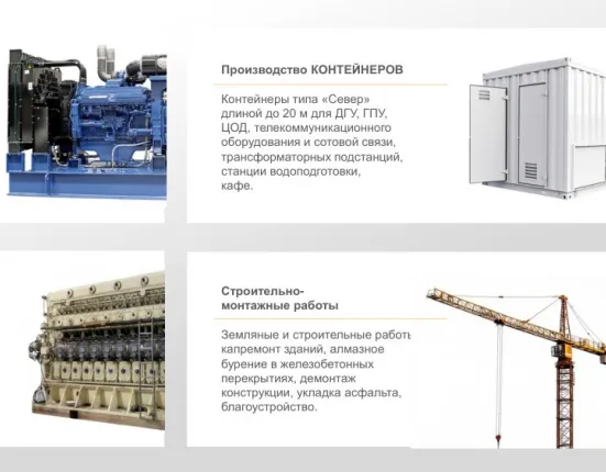 Направления деятельности Техэкспо