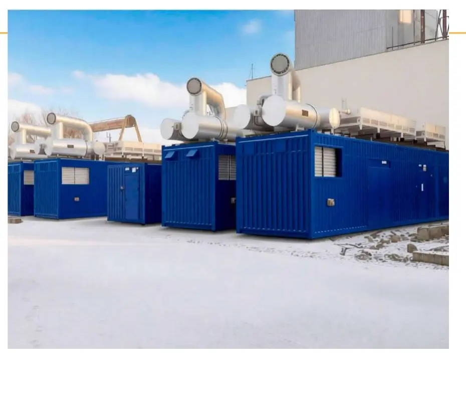 Контейнерные газопоршневые установки для промышленного предприятия