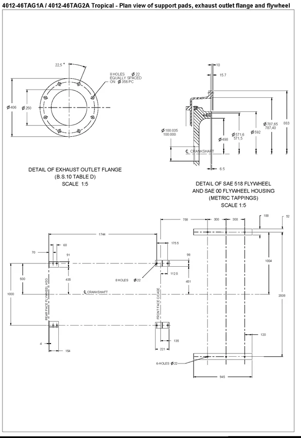 Perkins 4012-46TAG2A - 0 кВт купить  | Двигатель в Техэкспо