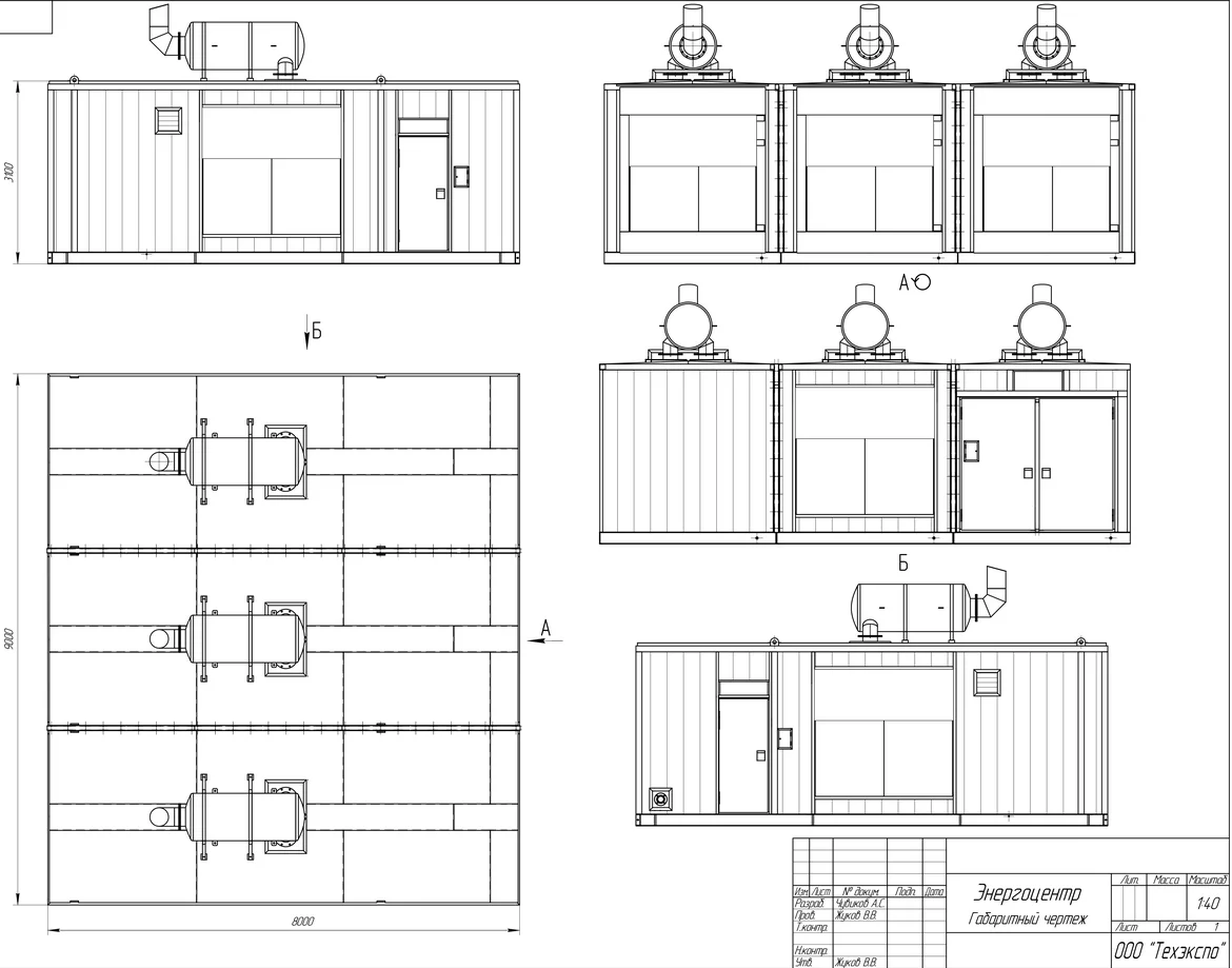 Автономный генерирующий центр (АГЦ) из трех ДГУ общей мощностью 3600 кВт для складского комплекса Wildberries
