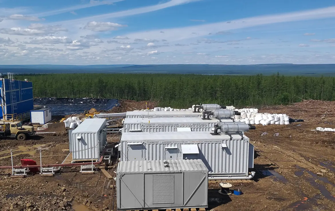 Энергокомплекс 3 МВт из ДГУ Cummins с трансформаторами для буровой установки