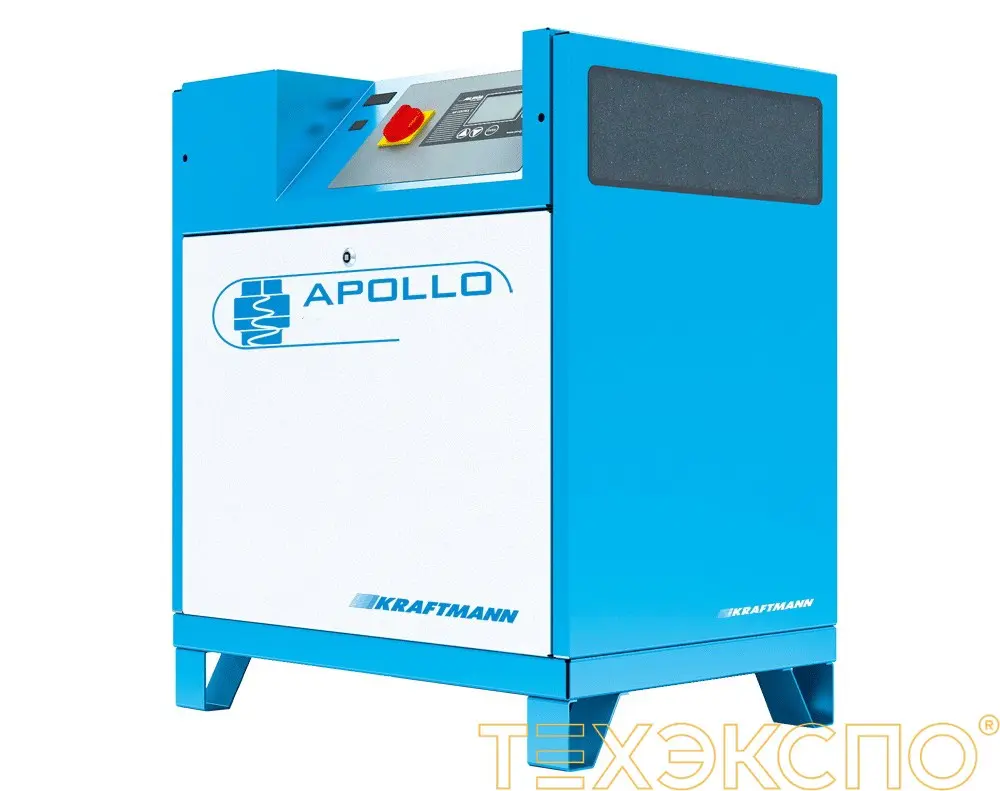 Компрессор винтовой Kraftmann APOLLO 18 O  5-10 Bar - 18 кВт купить  за 1&nbsp;300&nbsp;000 рублей | Компрессор в Техэкспо