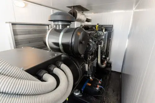 ДГУ 350 кВт в контейнере для строительного городка в Амурской области – фото 14 из 27