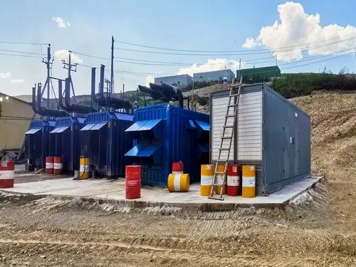 Поставка, ПНР и ШМР ДЭС 1000 кВт для месторождения золота в Якутии (ООО «АмурЗолото»)