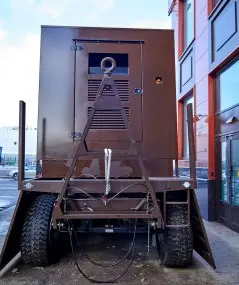  ДЭС 800 кВт на двигателе Perkins для бизнес-центра Fort Tower – фото 9 из 11