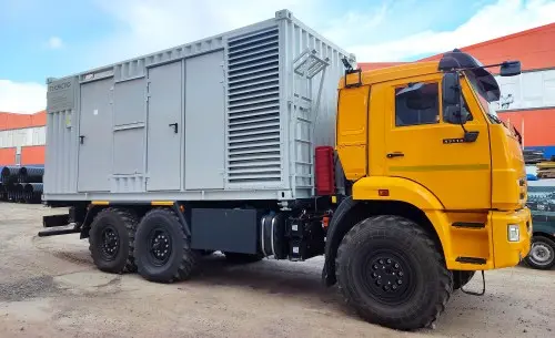 Техэкспо ТЭ.500 Scania на шасси + КАМАЗ (512 кВт)