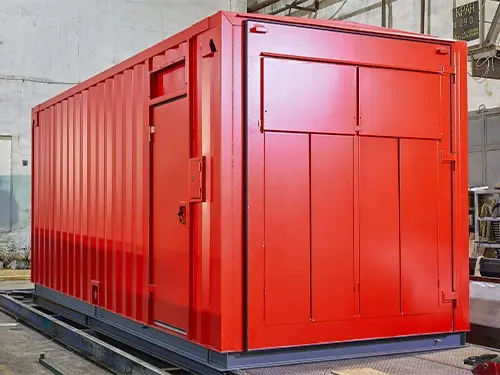 Контейнер для ДГУ погрузочного крана в Мурманске
