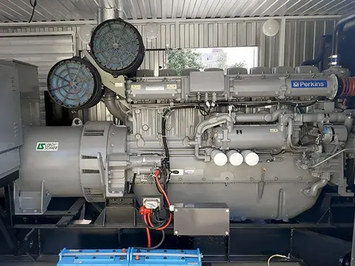 ДГУ Perkins 800 кВт для Бокситогорского глиноземного завода (РУСАЛ)