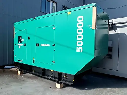 ДЭС Cummins 400 кВт в кожухе для объектов дорожного строительства