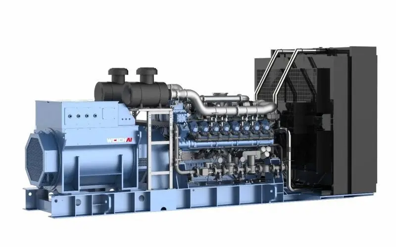 Газопоршневая электростанция (ГПУ) Weichai WPG1000B7NG, 800 кВт