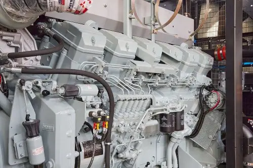 ДЭС 1200 кВт Mitsubishi с резервуаром 4500 л для Боткинской больницы в Москве – фото 20 из 32