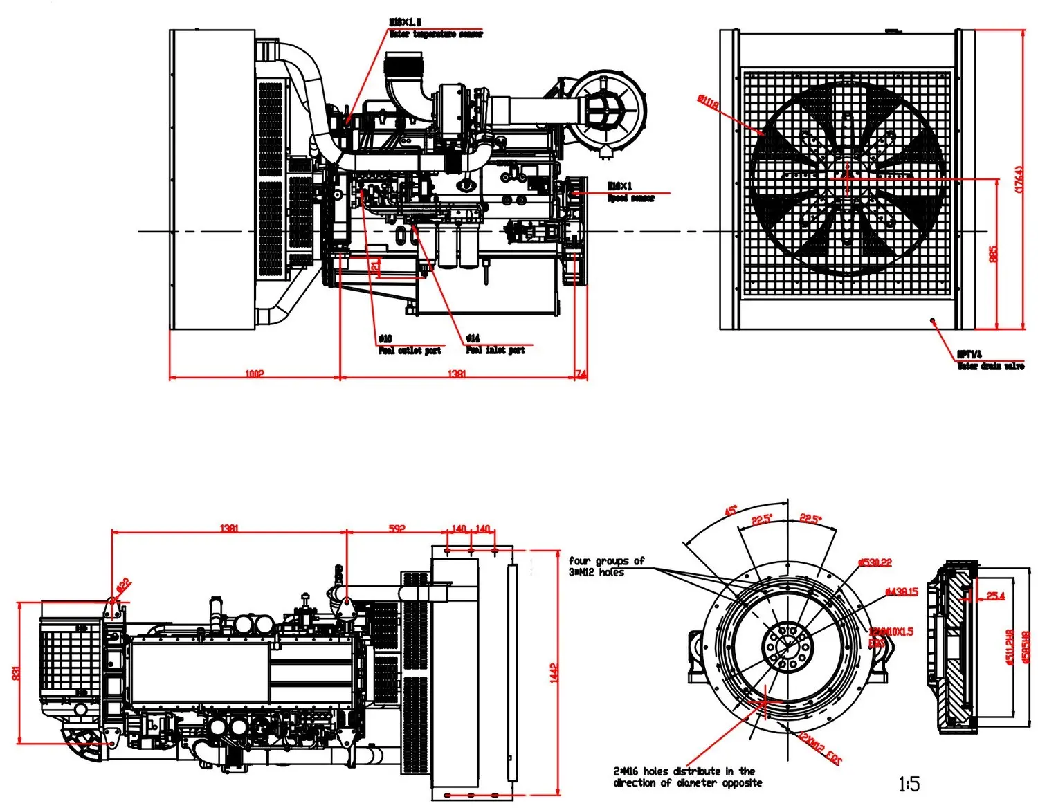 Baudouin 6M26G550/5e2 - 0 кВт купить  | Двигатель в Техэкспо