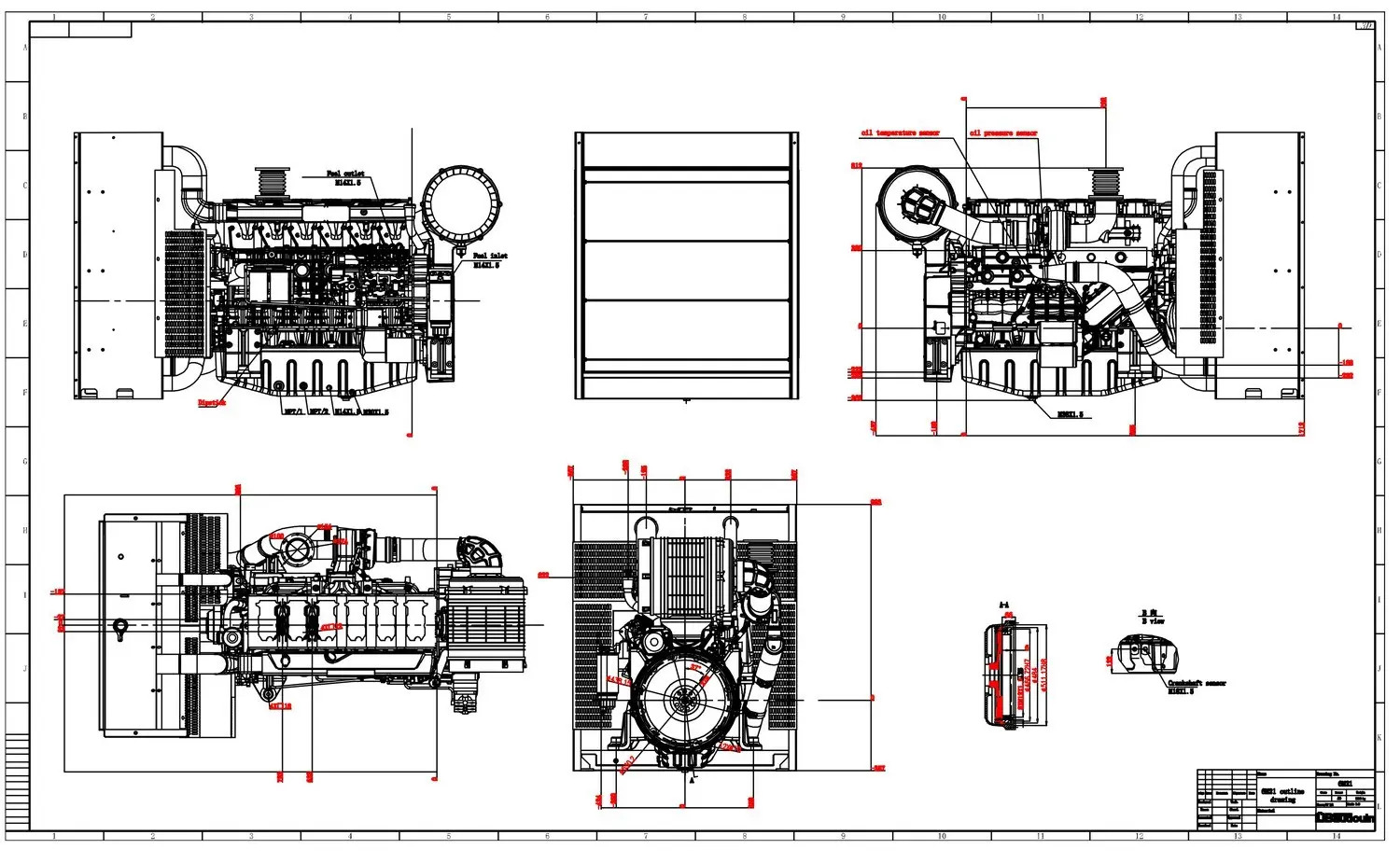 Baudouin 6M21G400/5 - 0 кВт купить  | Двигатель в Техэкспо