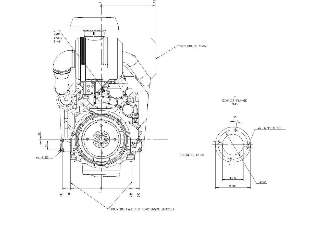 Volvo TAD520GE - 0 кВт купить  | Двигатель в Техэкспо