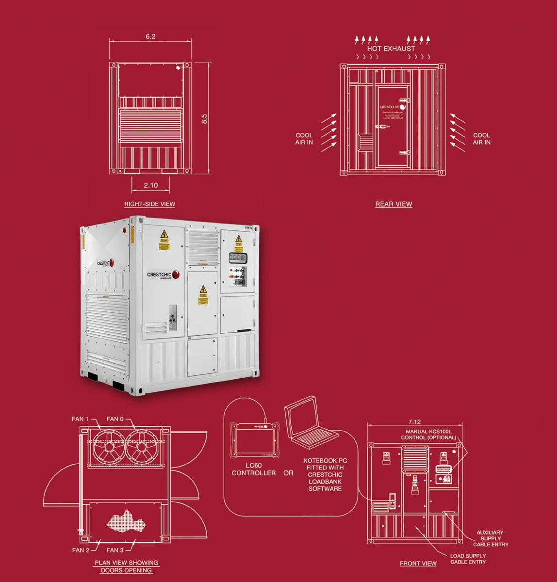 Lider PS60W - 60 кВт купить  | Стабилизатор напряжения в Техэкспо
