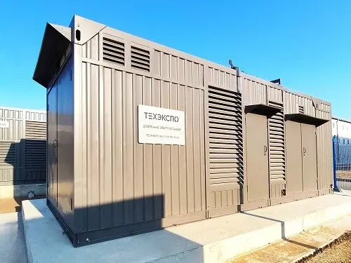 Поставка энергокомплекса из двух ДЭС 2400 кВт для газоперерабатывающего комплекса в Ленинградская области (ООО «Ренконс Хэви Индастрис»)