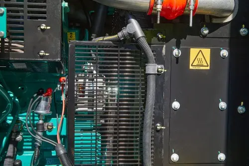 ДЭС Cummins C66D в кожухе мощностью 48 кВт с АВР для коттеджа в Курортном районе Санкт-Петербурга – фото 7 из 24