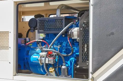 Дизельная электростанция 24 кВт в кожухе с АВР для коттеджа в Репино – фото 10 из 24