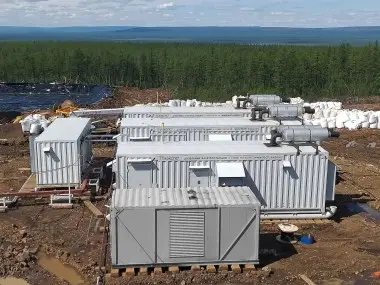 Четыре контейнера для энергокомплекса 3 МВт буровой установки АО Росгеология – фото 10 из 15