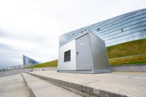 Поставка ДЭС 32 кВт в панельном контейнере «Север» для кофейни в Санкт-Петербурге (ООО «ЭТЛОН КОФЕ») – фото 17 из 26