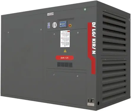 Компрессор винтовой DVK 125-7 мощностью 90 кВт