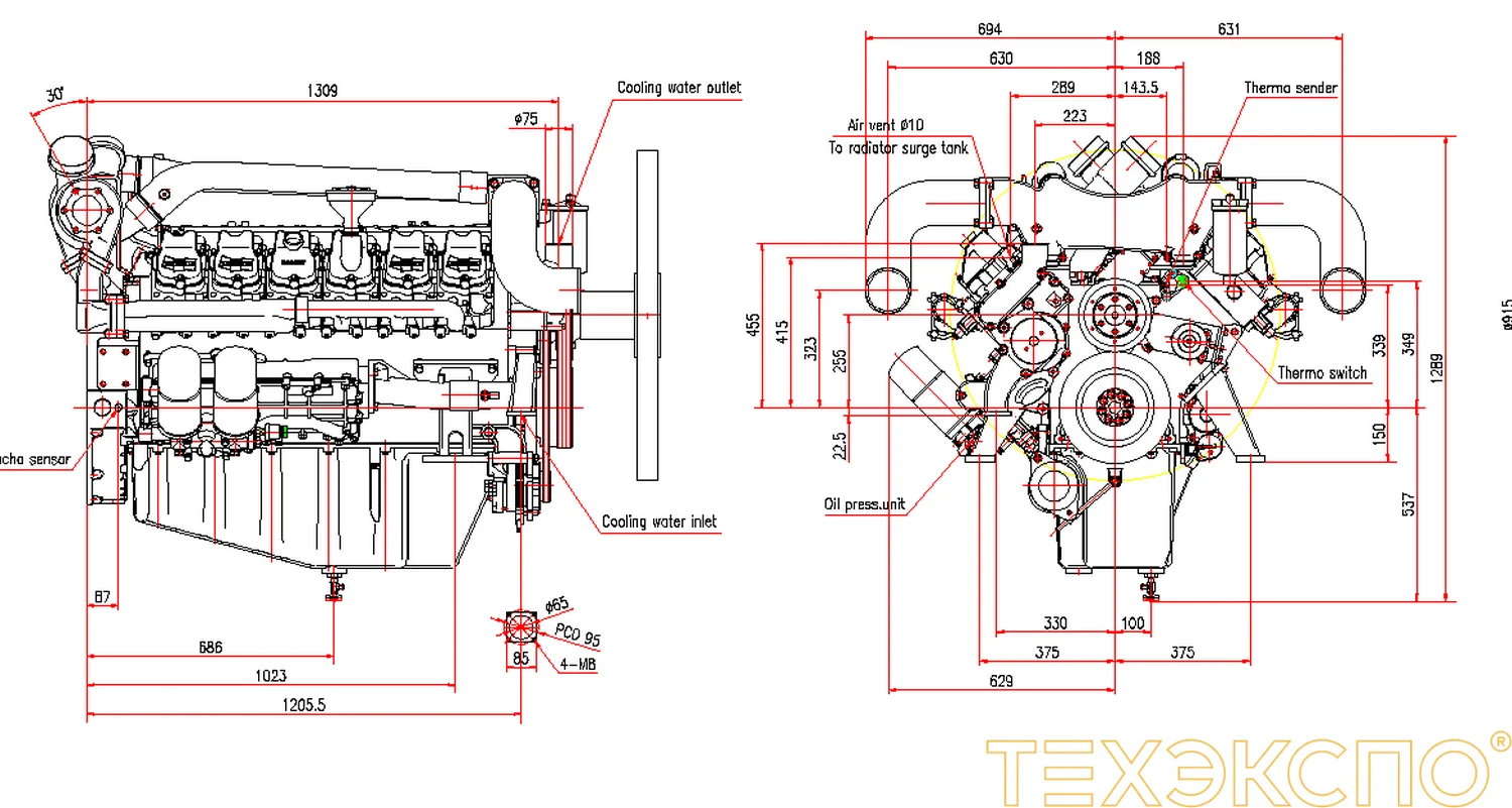 Doosan DP222CC - 0 кВт купить  | Двигатель в Техэкспо