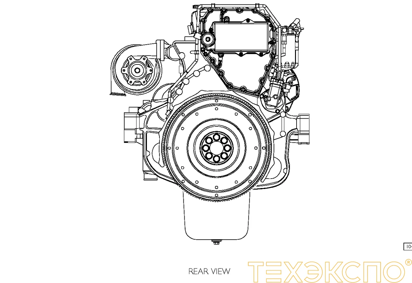 FPT (Iveco) C13 TE2A - 0 кВт купить  | Двигатель в Техэкспо