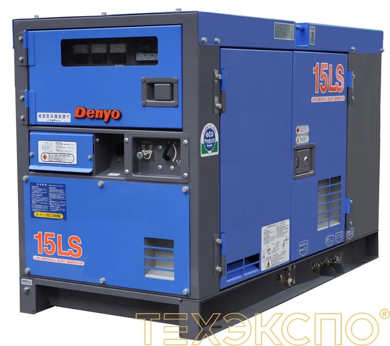 Denyo DCA-15LSK - 10 кВт купить  за 1&nbsp;340&nbsp;329 рублей | Портативная электростанция в Техэкспо