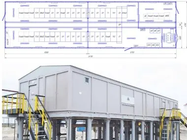 Проекты контейнеров для КТП блочно-модульного типа – фото 7 из 14