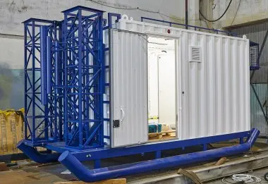 Мобильный комплекс связи на салазках для ПАО «Газпром» – фото 12 из 25