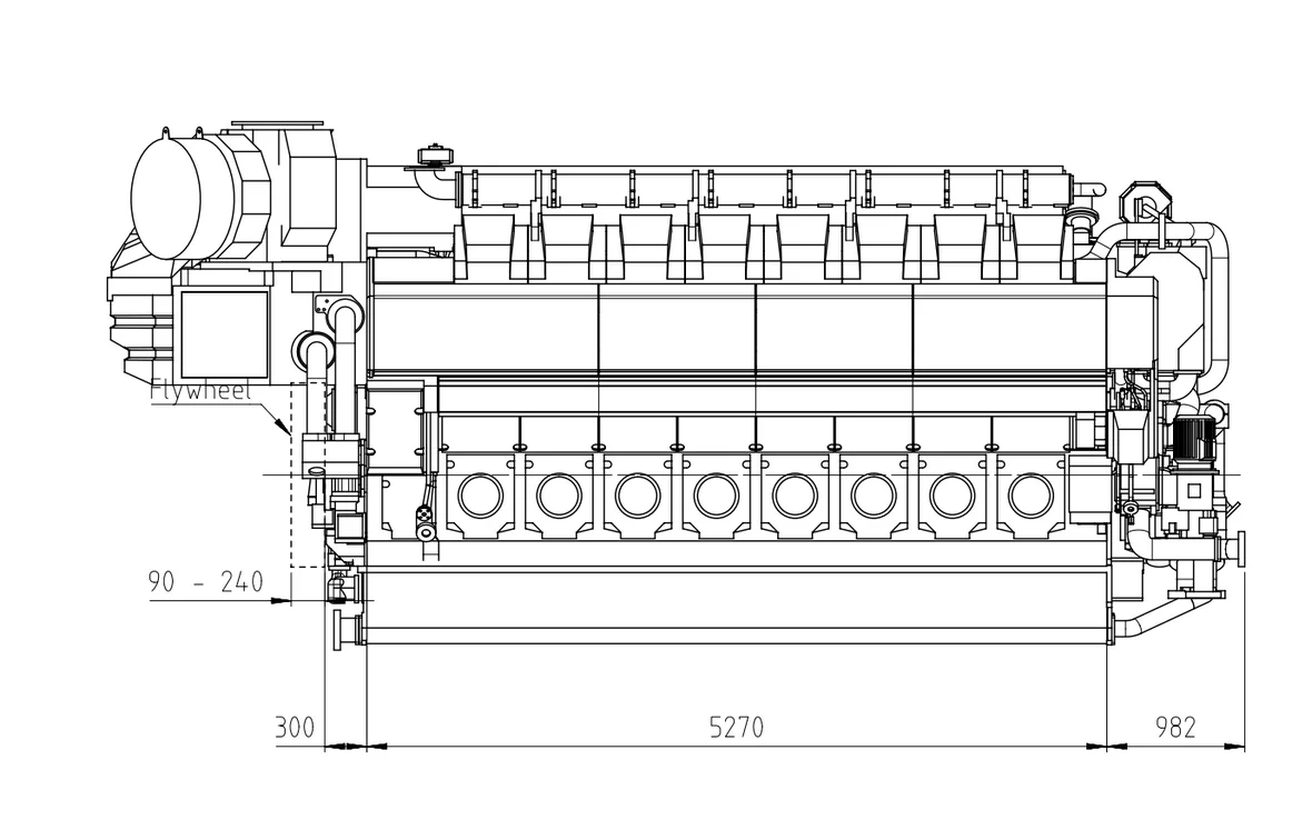 Wärtsilä 16V31DF - 0 кВт купить  | Двигатель в Техэкспо