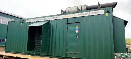Четыре высоковольтные дизель-генераторные установки 1200 кВт в параллели с РУ-6,З кВ для производства пиломатериалов – фото 21 из 55