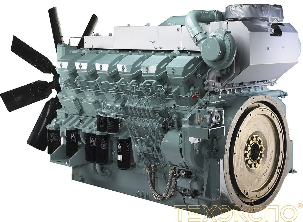 Mitsubishi S12R-PTAW - 0 кВт купить  | Двигатель в Техэкспо