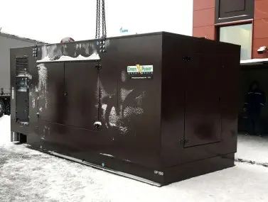  ДЭС 800 кВт на двигателе Perkins для бизнес-центра Fort Tower – фото 1 из 11