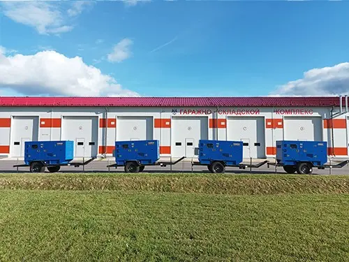 4 передвижные ДГУ по 60 кВт для МЧС Ленингадской области