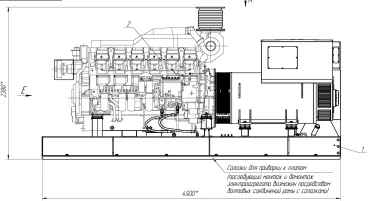 Монтаж ТЭ.1000 на фундамент – фото 14 из 15