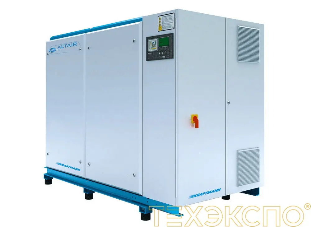 Компрессор винтовой Kraftmann ALTAIR 65 - 80 кВт купить  за 2&nbsp;870&nbsp;000 рублей | Компрессор в Техэкспо