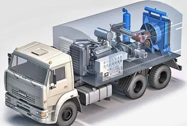 Передвижные азотные компрессорные станции – фото 3 из 5