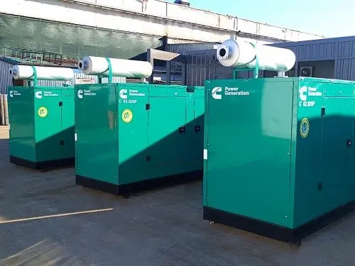 Поставка и ПНР 7 ДГУ 1260 кВт для крупного промышленного предприятия ЮФО