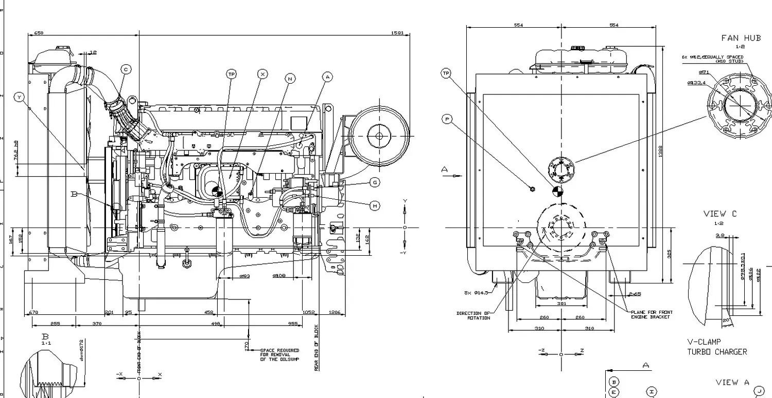 Volvo TAD1242GE - 0 кВт купить  | Двигатель в Техэкспо