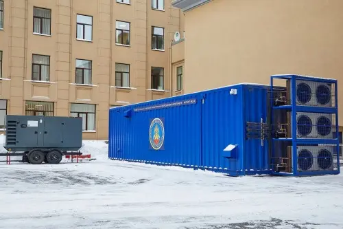 Контейнерный ЦОД и ДГУ 160 кВт для Санкт-Петербургского университета Государственной противопожарной службы МЧС России – фото 19 из 30
