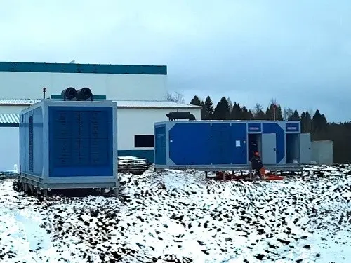 Поставка и ШМР ДГУ 1000 кВт контейнерного типа для рыбоводного комплекса ООО «Аквапродукт» (Вологда)