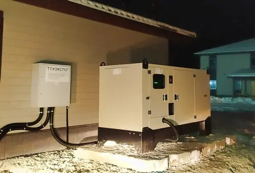 ДГУ мощностью 60 кВт для коттеджного поселка в Карелии