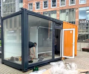 Контейнеры для кафе под ключ (электроснабжение, водоснабжение) – фото 17 из 20