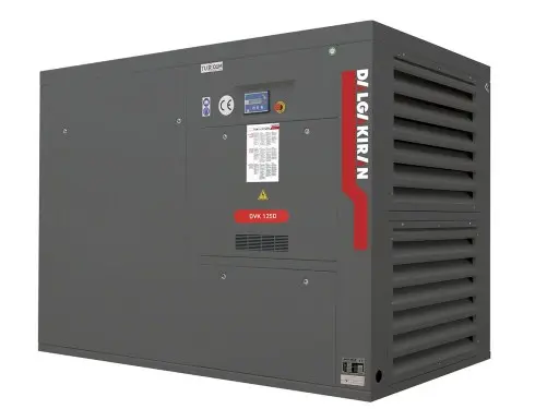 Компрессор винтовой DVK D 125-7 мощностью 90 кВт