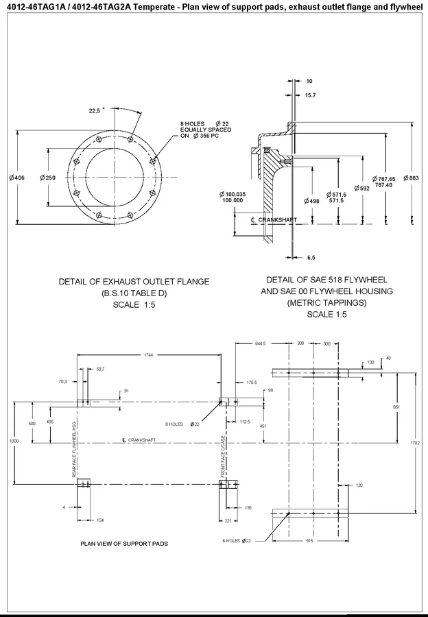 Perkins 4012-46TAG2A - 0 кВт купить  | Двигатель в Техэкспо